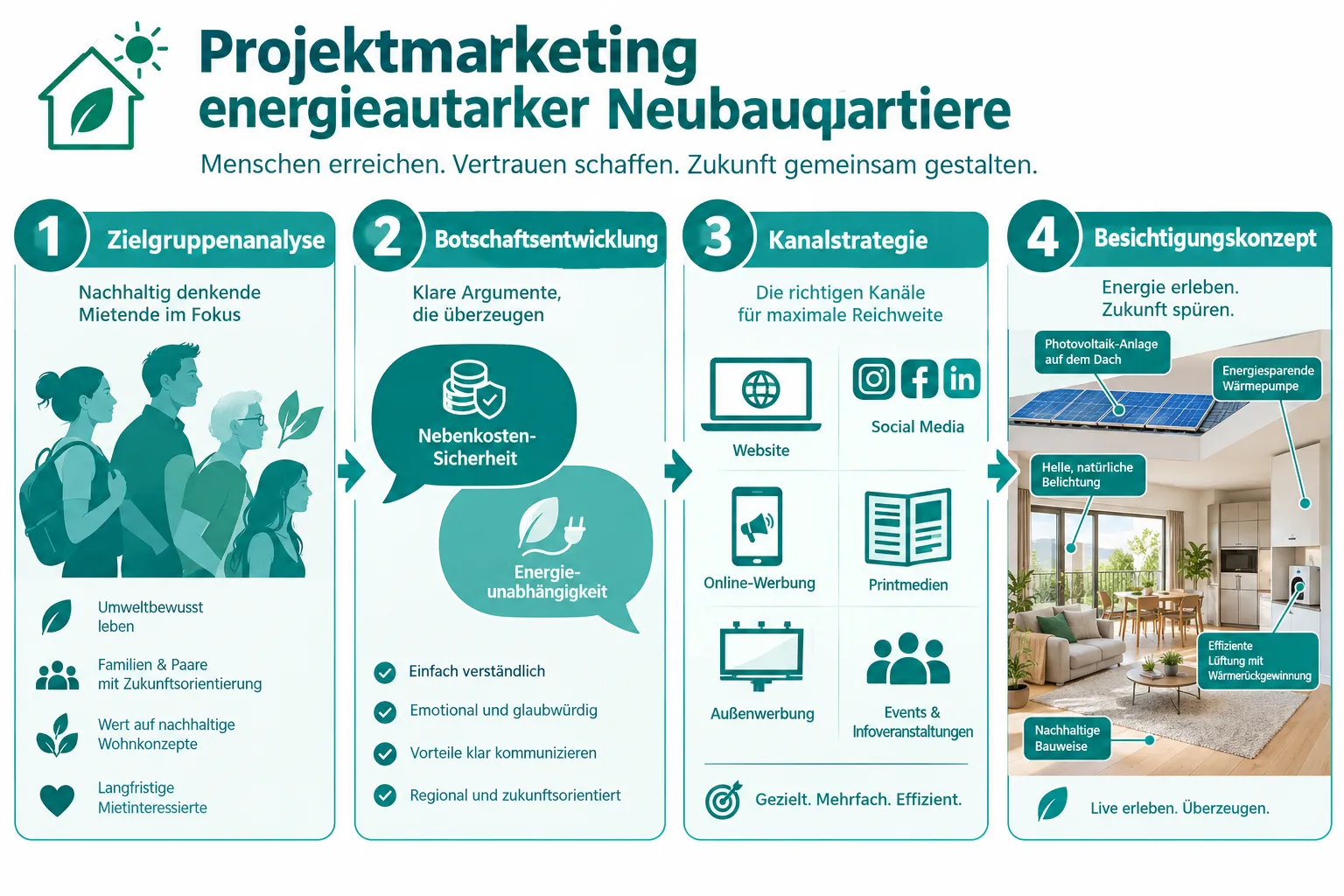 Makler-Strategien für energieautarke Neubauquartiere: Vom Projektmarketing bis zur Vermietung 1 Wie unterscheiden sich energieautarke Quartiere von regulären Neubauten?