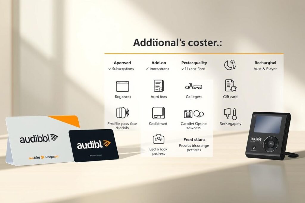 zusätzliche Kosten Audible